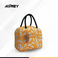 Lunch Carry Bag Yellow & Silver 33375