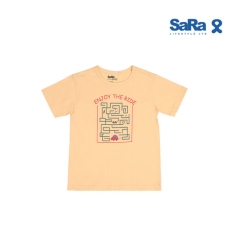 SaRa Boys T Shirt (BTS12FKK-SAND), Baby Dress Size: 2-3 years