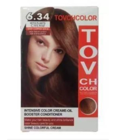 TOV CH COLOR Deep Copper Gold Oil Hair Color -6.34