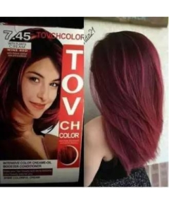 TOV CH COLOR Wine Red Oil Hair Color -7.45