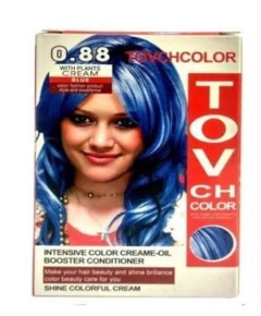 TOV CH COLOR Blue Color Oil Hair Color -0.88