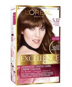 L'Oreal Paris Excellence 5.32 Natural Sun-Kissed Auburn Hair Color