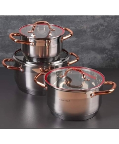 7 Layer Capsule Plate Cooking 3 pcs Set