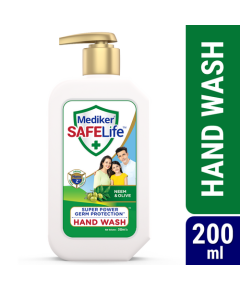 Mediker SafeLife Hand Wash 200ml Pump