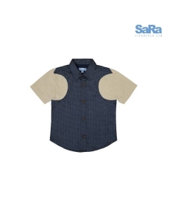 SaRa Boys Shirt Navy Black