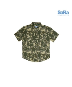 SaRa Boys Shirt Camo Print