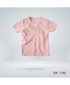 Fabrilife Kids Premium Blank T-shirt - Light Pink