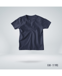 Fabrilife Kids Premium Blank T-shirt - Navy