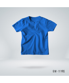 Fabrilife Kids Premium Blank T-shirt - Deep Blue