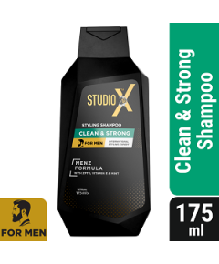 Studio X Clean & Strong Shampoo for Men 175ml