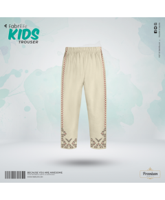 Fabrilife Girls Premium Trouser| Cream