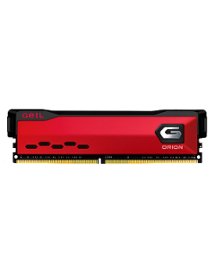 GEIL DRAM 8G 3200 MHZ  CL 16-20-20-40 DDR4 U-DIMM ORION GRAY/RED