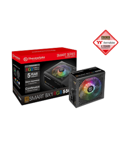 Thermaltake 550W Smart BX1 RGB 80+ Bronze RGB Power Supply