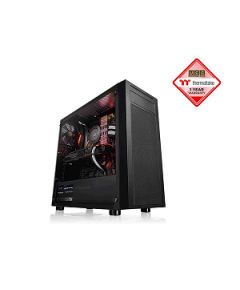 Thermaltake Versa J22 TG Mid Tower Chassis Black