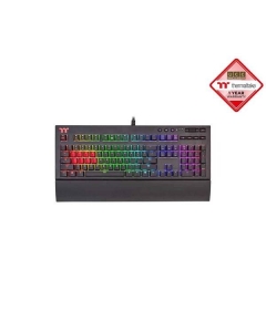 Thermaltake TT Premium X1 RGB Cherry MX Silver Keyboard Black