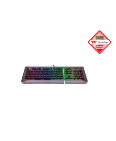 Thermaltake Level 20 RGB Cherry MX Blue Keyboard Titanium Gray