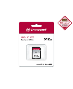 Transcend 512GB SDC300S UHS-I U3 SD Card