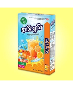 Hashi Khushi Soft Drink Powder- Orange 500gm