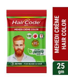 HairCode Egypt Mehedi Crème color (Hair + Beard) 25gm