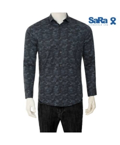 SaRa Mens Casual Shirt (MCS162FCB-Printed)