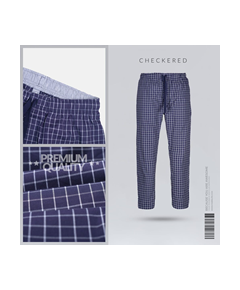 Fabrilife Checkred Men Trouser