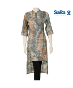 SaRa Ladies Ethnic mid length kurti (NWEW35B-MULTICOLOR)