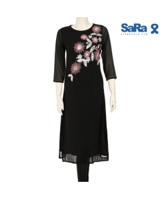 SaRa Ladies Ethnic (WKA70FB-Black)