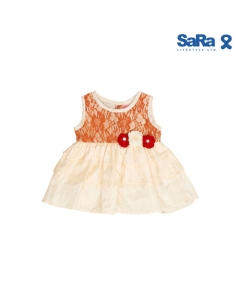 SaRa Girls FrocK (GFR152FFAK-OFF WHITE)