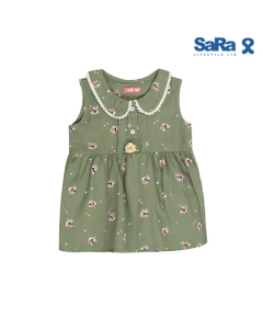 SaRa Girls Frock (GFR242FFAG-Green)