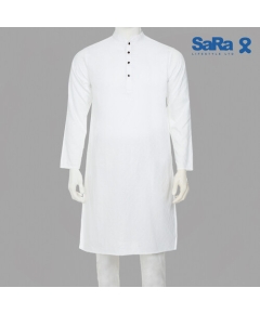 SaRa Mens Panjabi (MPJ212FCA-White)