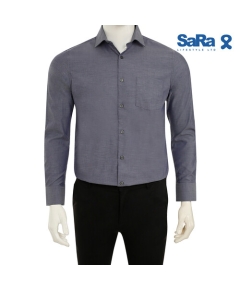 SaRa Mens Formal Shirt (MFS12FCL-Grey)