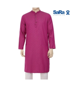 SaRa Mens Panjabi (MPJ131FBC-Magenta)