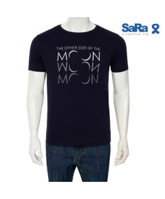 SaRa Mens T-Shirt (MTS631YK-Navy)