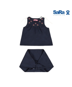 SaRa Girls Nema Set (GNBNM42FE-Navy blue)