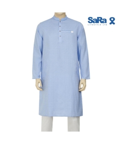 SaRa Mens Panjabi (MPJ31FJ-Blue), Size: S