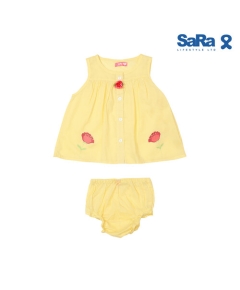 SaRa Girls Nema Set (GNM32FFK-LT. YELLOW)