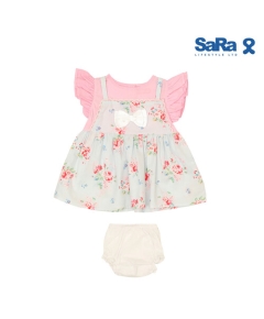 SaRa Girls Frock Set (GFR262FFK-Blue)