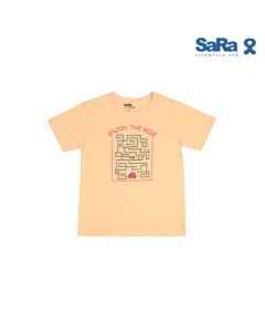 SaRa Boys T Shirt (BTS12FKB-SAND), Baby Dress Size: 5-6 years