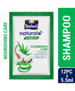 Parachute Naturale Nourishing Care Shampoo (5.5ml X 12 pcs)