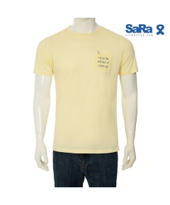 SaRa Mens T-Shirt (MTS431YK YELLOW)