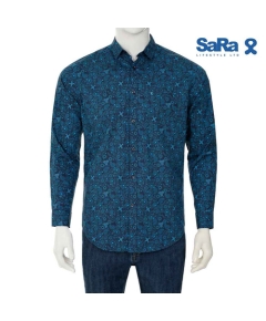 SaRa Mens Casual Shirt (MCS602FCF-Printed), Size: S