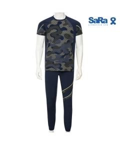 SaRa Men's Sport Swear Set (MSJ11YEAC-Camo), Size: S