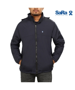 SaRa Mens Jacket (MHJK72WCB-Navy), Size: M