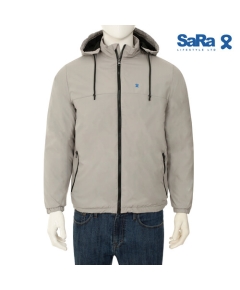 SaRa Mens Jacket (MHJK72WCC-Grey), Size: M