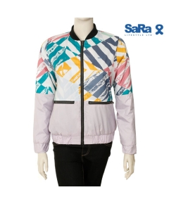 SaRa Ladies Jacket (WJK32WJA-White), Size: M