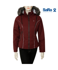 SaRa Ladies Jacket (WJK72WDB-Malbec), Size: M