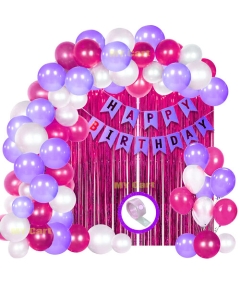 Happy Birthday Banner Decoration Kit pack 07