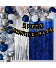 Happy Anniversary Banner Decoration Kit pack 02