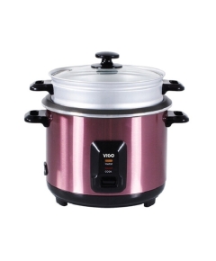 ViGo Rice Cooker- 1.8 L Purple (Double Pot)