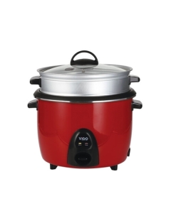 ViGo Rice Cooker- 2.2 L 50-04 Red (Single Pot)